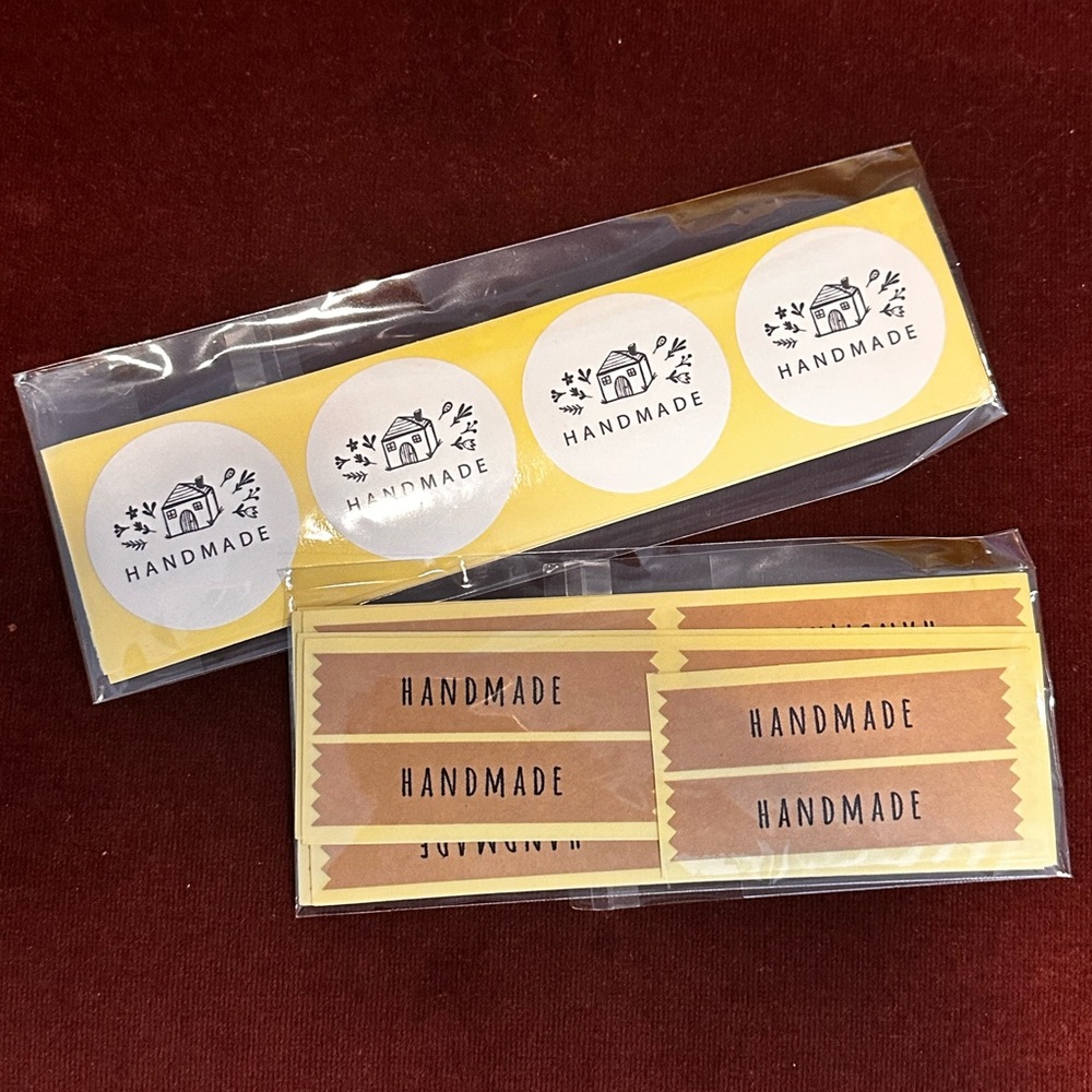 ‘Handmade’ Stickers